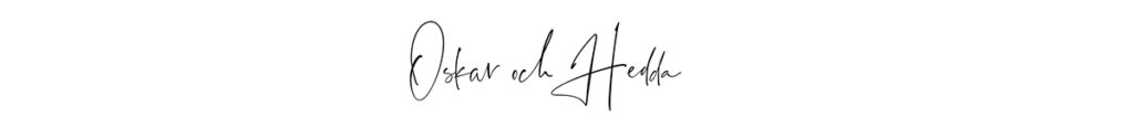 OskarOchHedda Signture